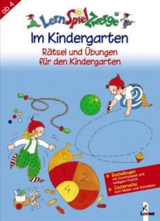 LernSpielZwerge Übungshefte Im Kindergarten   Rätsel und Übungen