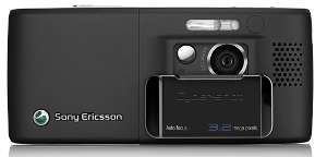 Sony Ericsson K800i Handy Velvet Black  Elektronik