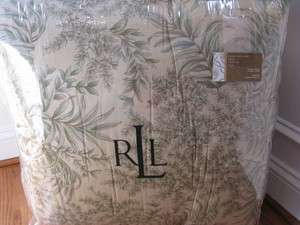 Ralph Lauren PERENNIAL WICKER 4P King comforter Set  