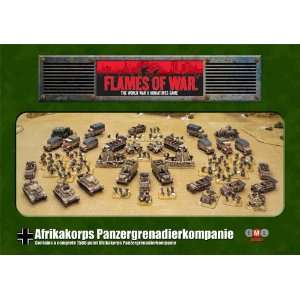 Flames of War Miniatures   Afrikakorps Panzergrenadierkompanie  