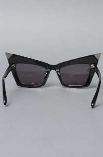 Alexander Wang The Cat Eye Sunglasses in Black and Silver  Karmaloop 