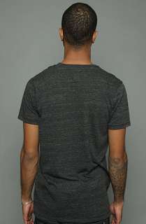 Alternative Apparel The Boss EcoHeather VNeck Tee in Black  Karmaloop 