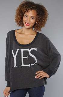 Wildfox The Yes Nevada Jumper  Karmaloop   Global Concrete 