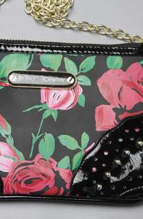 Betsey Johnson The Mixed Floral Wristlet in Black  Karmaloop 