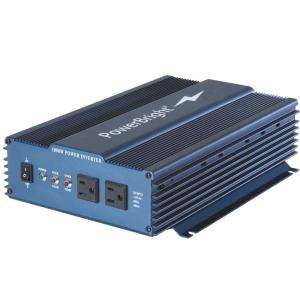 Power Bright 12V DC to AC 1000 Pure Sine Inverter APS1000 12 at The 