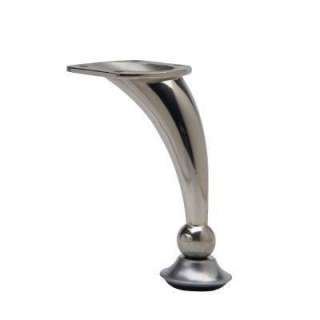 Waddell 4.5 In. Brushed Nickel Metal Arch Taper Leg 3705N at The Home 