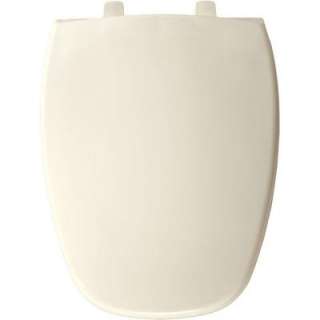 BEMIS Elongated Closed Front Toilet Seat in Biscuit 124 0205 346 at 