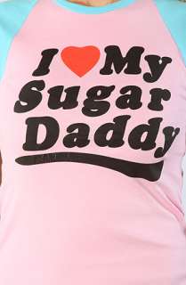 Married to the Mob The Sugar Daddy Tee in Pink  Karmaloop 