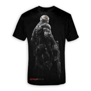 Crysis 2 T shirt Grey & red   T Shirt Gr. M  Sport 