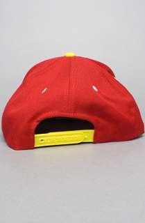 Capital Sportswear The USC Superstar Snapback Hat in Red Yellow 