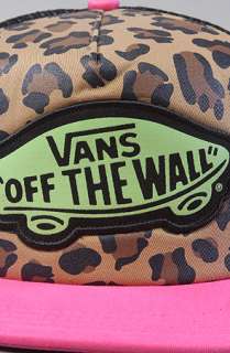 Vans The Jesse Jo for Vans Cheetah Trucker Hat  Karmaloop 