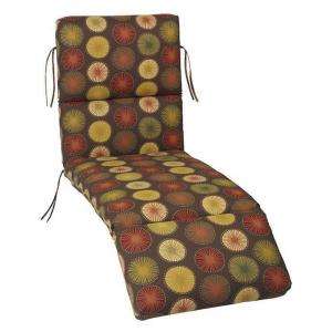   Collection Berringer Chocolate Polyester Chaise Cushion (Large