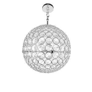 Checkolite Crystal Sphere 3 Light Crystal Hanging Chandelier 10955 15 