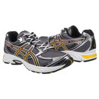 Athletics Asics Mens GEL Kanbarra 6 Black/Lemon/Silver Shoes 