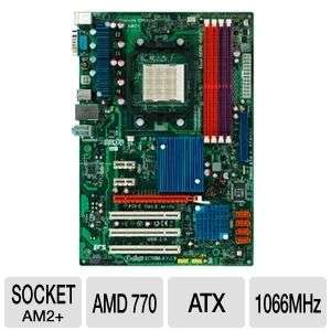 ECS IC780M A Motherboard   AMD 770, Socket AM2+, ATX, DDR2, Dual 