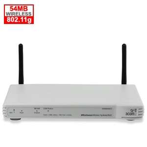 3Com / OfficeConnect / 3CRWE454G72 / 54Mbps / 802.11g / Wireless 