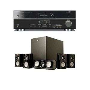 Yamaha RXV567BL 7.1 Channel Digital Home Theater Receiver and Klipsch 
