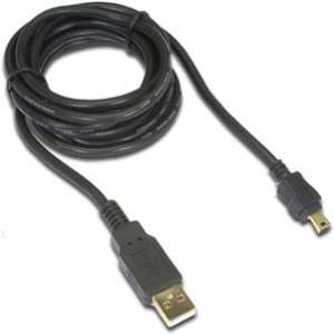 PPA Intl 6 Foot USB 2.0 A/mini B 5 pin Cable 