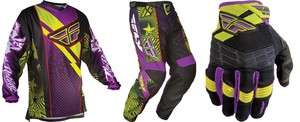   Fly Racing F 16 Motocross MX Combo Gear Adult LTD Pants/Jersey/Gloves