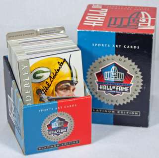1998 RON MIX NFL HOF SIGNATURE SERIES PLATINUM ED. SET (116 CARDS 