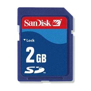 Sandisk 2GB Secure Digital Card 