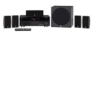 Yamaha YHT 493BL Home Theater System   5.1 Channel, HTIB, 3D Ready 