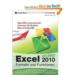   2010 Formeln & Funktionen  Alois Eckl, Hartmut Erb Bücher