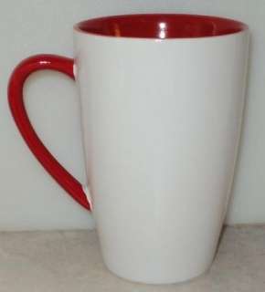 Heart Love Yosemite Latte White Red Coffee Cup Mug  