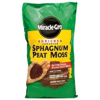 Miracle Gro 2.0 cu. ft. Enriched Sphagnum Peat Moss 85252300 at The 