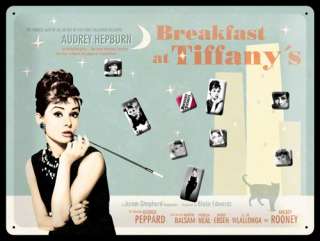Nostalgic Art  Magnettafel Audrey Hepburn + 9 Magnete, Magnet Pinnwand 