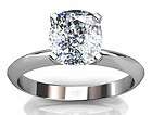 25Ct Cushion Cut Engagement Ring with 2 Matching Bands 14K Gold NO 