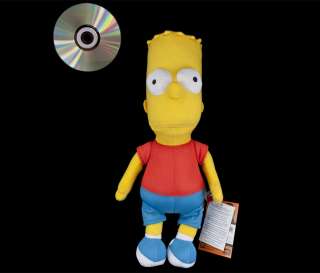 38cm Bart Simpson Plüschfigur Simpsons Plüsch Figur Stofftier 