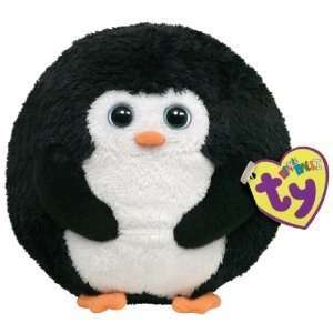 TY Avalanche Penguin Beanie Ballz Balls Toy Plush Animal  