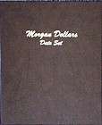 NEW   Morgan Dollar Dansco Date Set Album with Three Pages, 1878 1921 