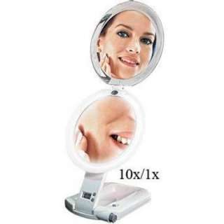 Zadro 10x 1x LED Lighted Ultimate Make Up Mirror ULT111 at The Home 