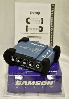 Samson S Amp (stereo headphone amp)  