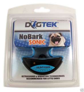 DOGTEK® NB Sonic No Bark Sonic Bark Control Collar  