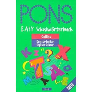 PONS Collins Easy Schulwörterbuch Deutsch  Englisch / Englisch 