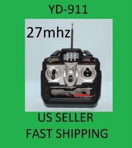 Replacement 27Mhz Transmitter for YD 911 RC HELICOPTER  