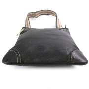BURBERRY Prorsum Textured Leather Crossbody Bag Black