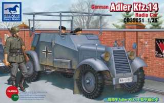 35 Bronco German Armor car Adler KFZ 14  