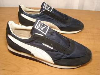 1980s Vintage PUMA EXPRESS Casual Tennis Shoes 10 NOS  