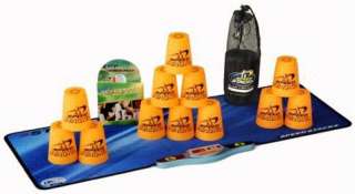   sport stacking game This item includes 12 cups, 1 carrying bag, 1