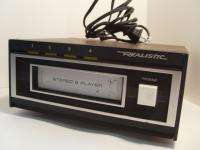 VINTAGE Realistic STEREO 8 TRACK PLAYER TR 169  
