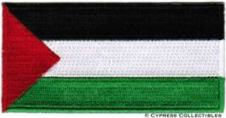 PALESTINE FLAG embroidered iron on PATCH PALESTINIAN  