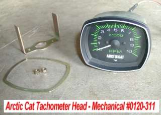 Arctic Cat Tachometer # 0120 311 Mechanical Vintage NOS 77 81  