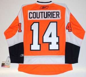 SEAN COUTURIER PHILADELPHIA FLYERS RBK JERSEY REAL  