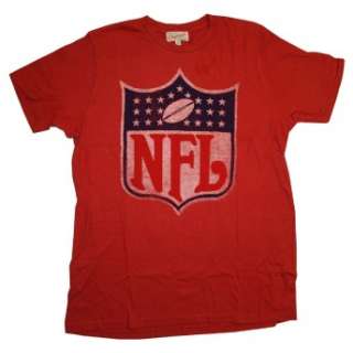 NFL Football Logo Junk Food Originals Vintage Style Soft T Shirt Tee 