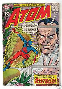 The Atom #1 1962 Silver Age DC Comic Intro Plant Master 1st Maya Kane 