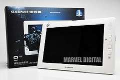 Marvel 8 Portable 3D Glasses free LCD Media Player (PMP)  